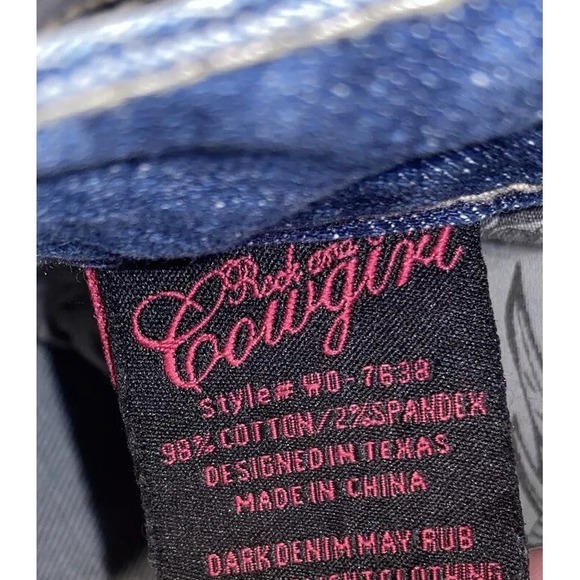 Rock n Roll Cowgirl Women's Original Low Rise Boot Cut 29 X 30 - Picture 6 of 8